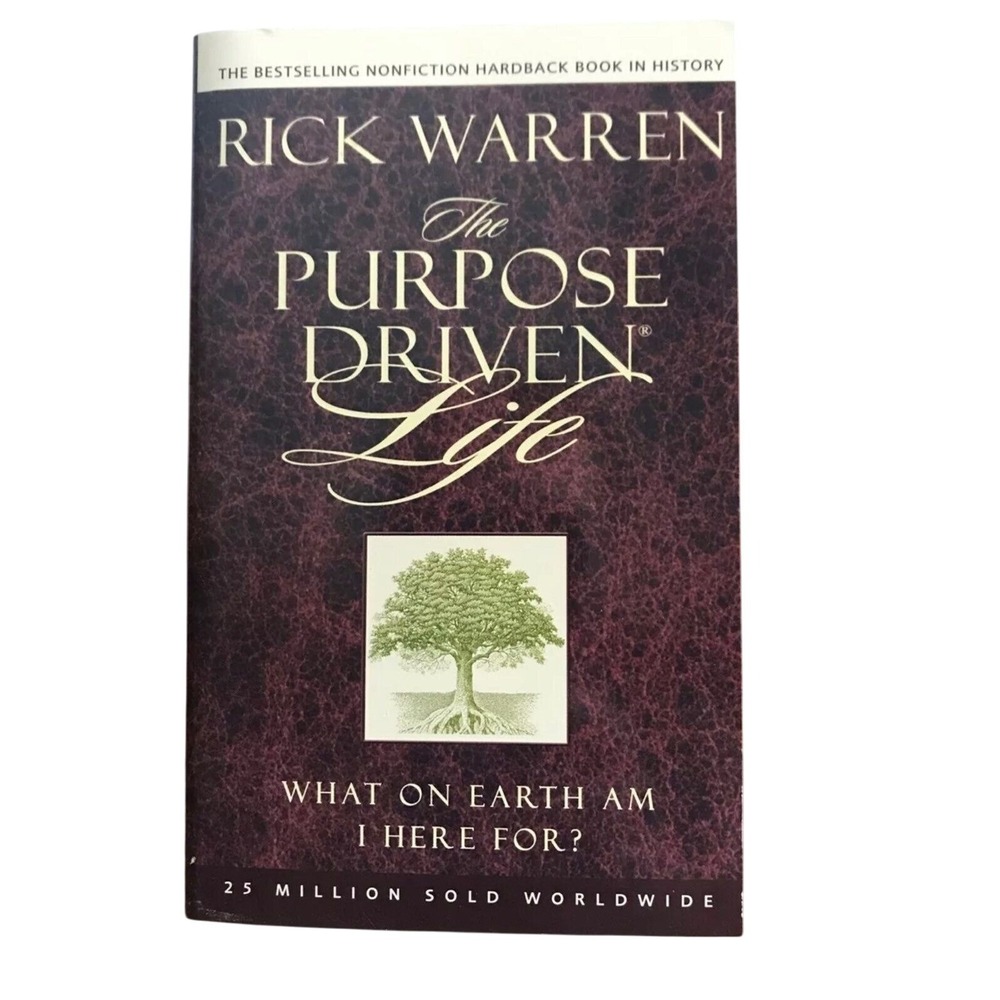 The Purpose Driven Life by Rick Warren,‎ paperback